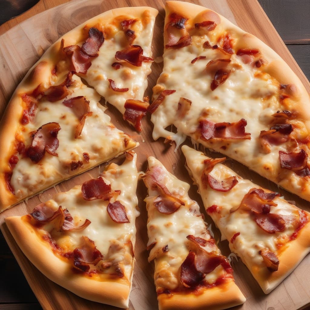 Honey Garlic Chicken Pizza